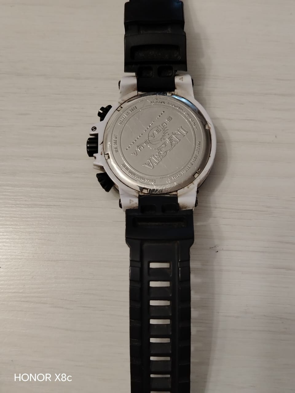 Invicta Men’s Chronograph Sport Watch – Black & White Dual Tone