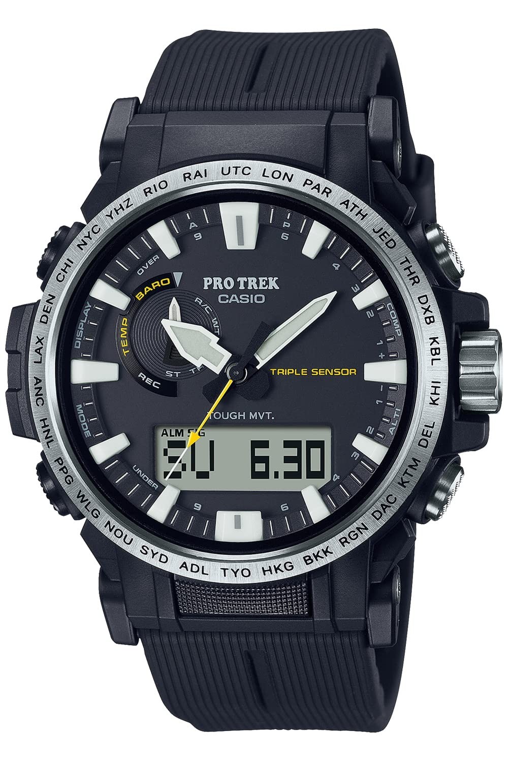 CASIO PRO TREK PRW-61-1AJF Solar Radio Men’s Watch New in Box JAPAN