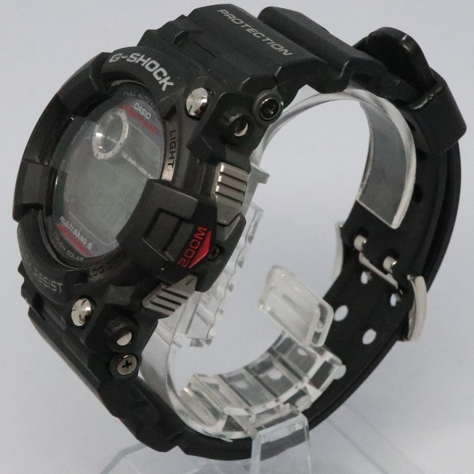 Working Item CASIO G-Shock FROGMAN GWF 1000 1JF Good Condition Black Radio Solar