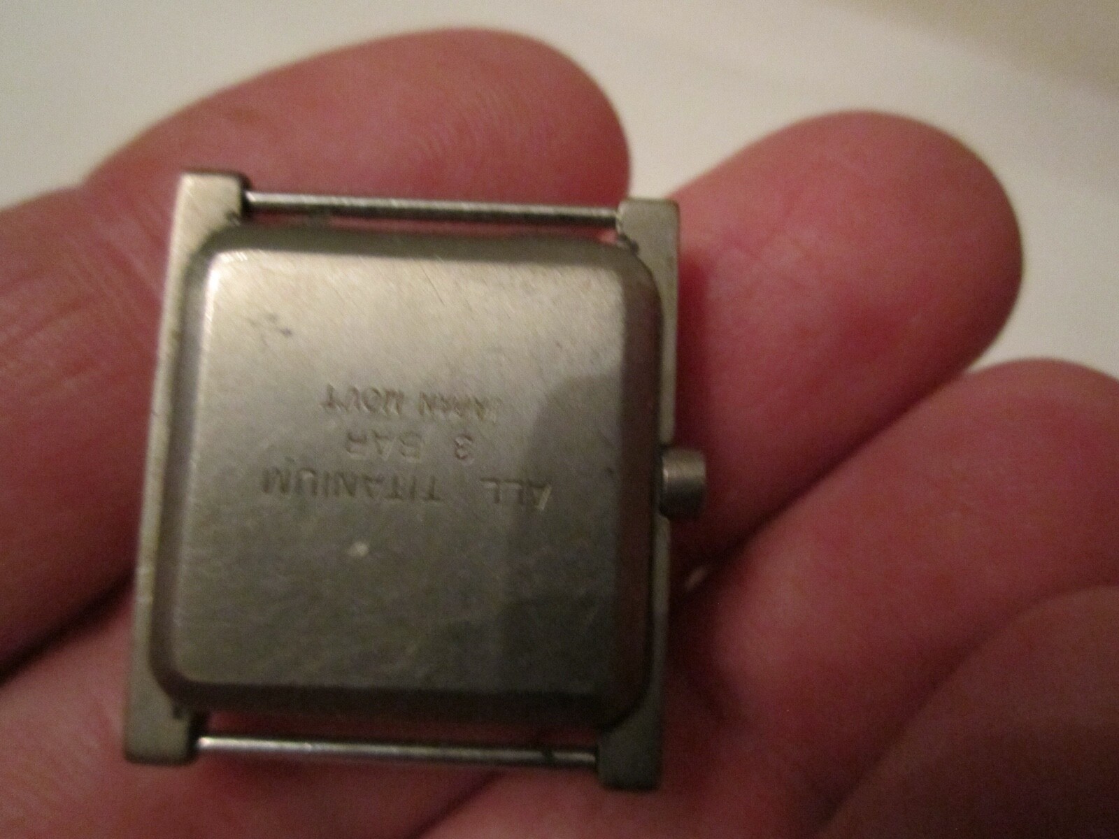 VINTAGE LADIES’ BOCCIA TITANIUM WATCH – WORKS GREAT – QUARTZ NO BAND – BBA-37