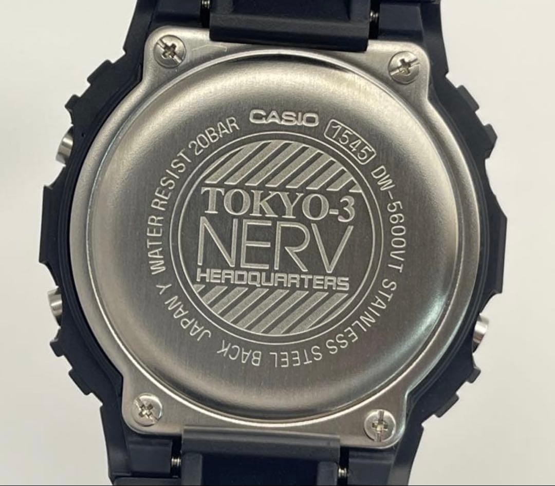 G-SHOCK DW-5600VT Evangelion NERV Limited Digital Watch 2008