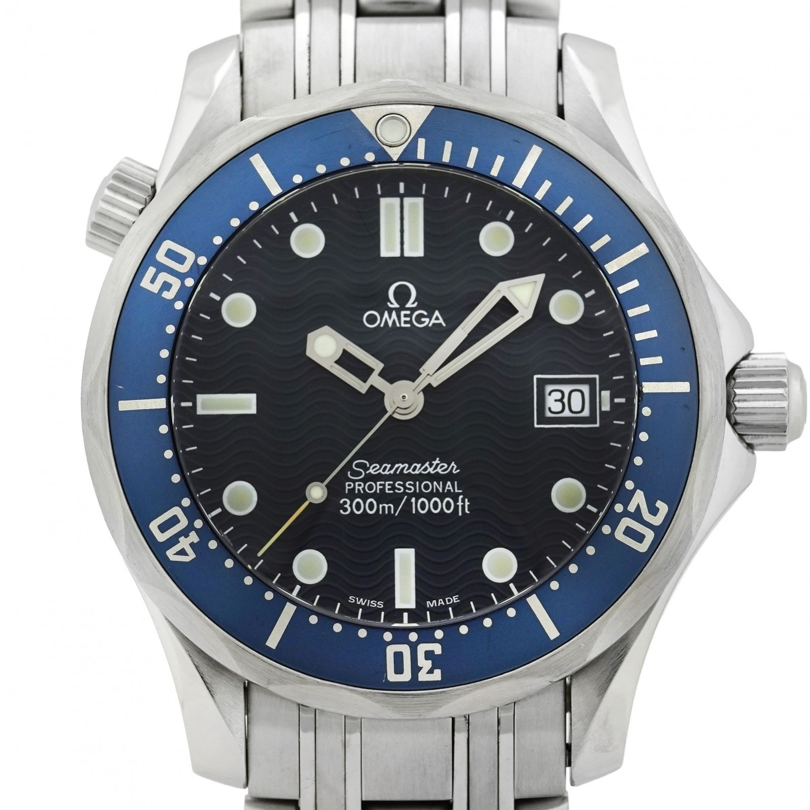 OMEGA Seamaster Professional Diver 2561.80.00 Quartz Blue Dial Men