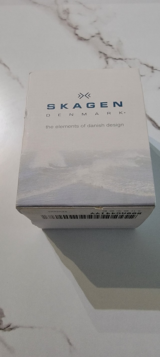 Skagen Melbye Titanium Men’s Watch SKW6006 Quartz Black and Black Steel Mesh