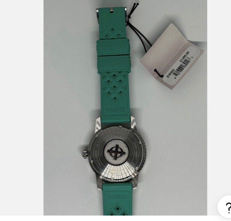 Zodiac Super Sea Wolf Men’s beautiful green dial