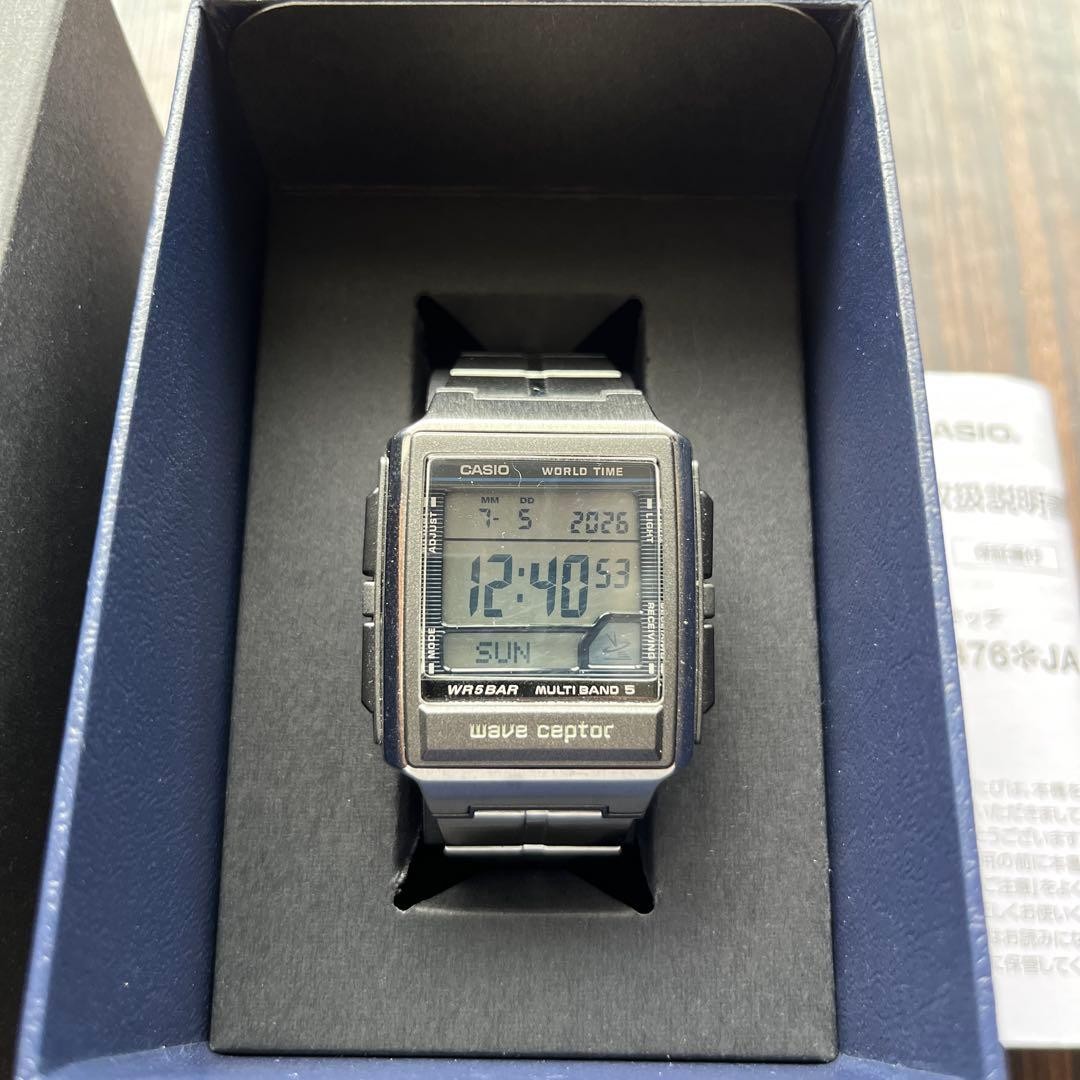 CASIO Watch Waveceptor WV 59RD 1AJF