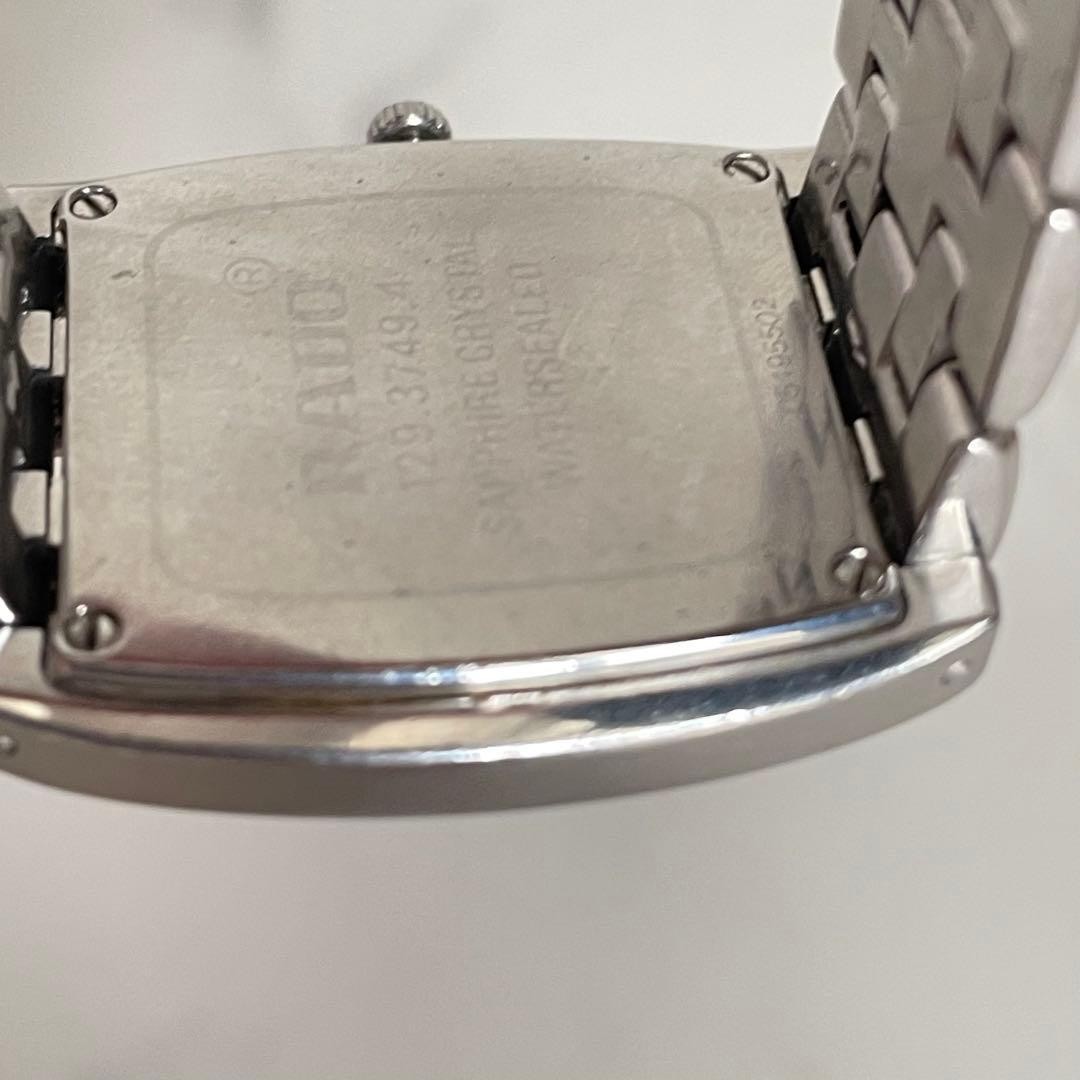 [ Excellent ] Rado Florence Silver Dial Quartz Men’s Watch Tested New Battery