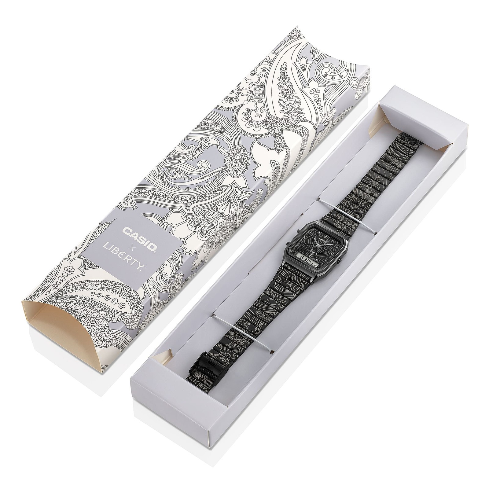 Casio Classic AQ-230EBLT-1AJR LIBERTY Collaboration Limited Black 29.8mm Watch