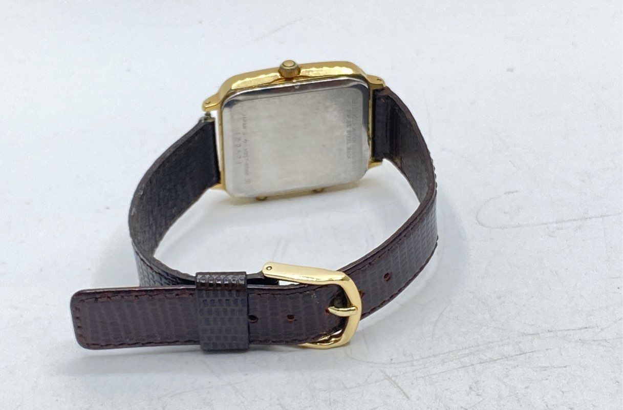Vintage Seiko H357-5090 Duo-Display Ana-Digi Quartz Gold Tone Men’s Watch