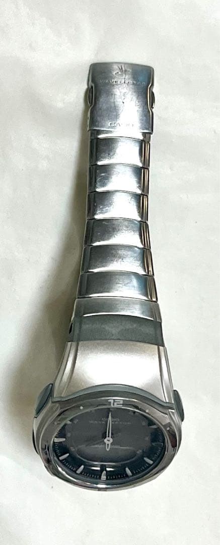 CASIO WAVE CEPTOR Radio-Controlled Solar Analog-Digital Men’s Watch