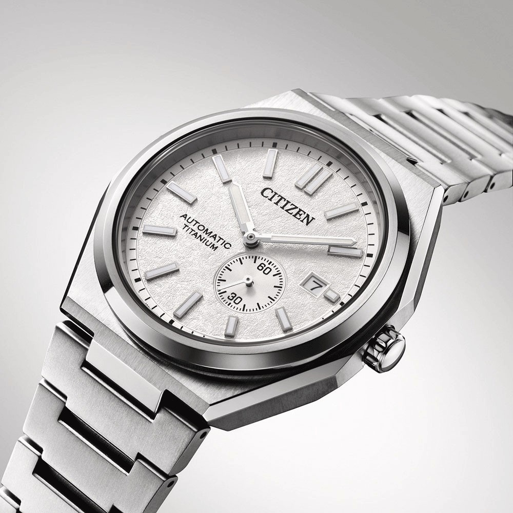 Citizen Silver Mens Analogue Watch NJ0180-80A