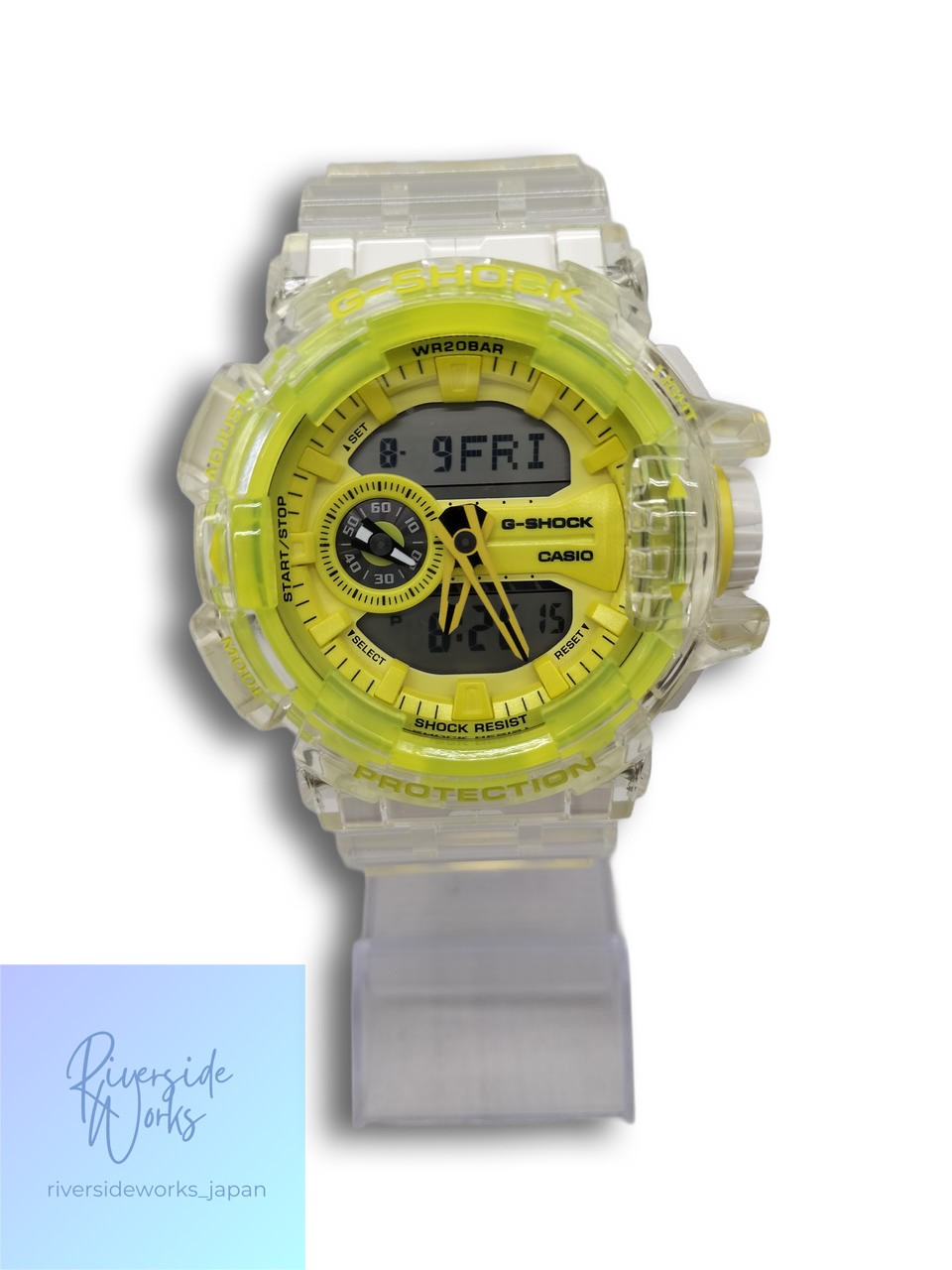 CASIO G-SHOCK GA-400SK Transparent Watch