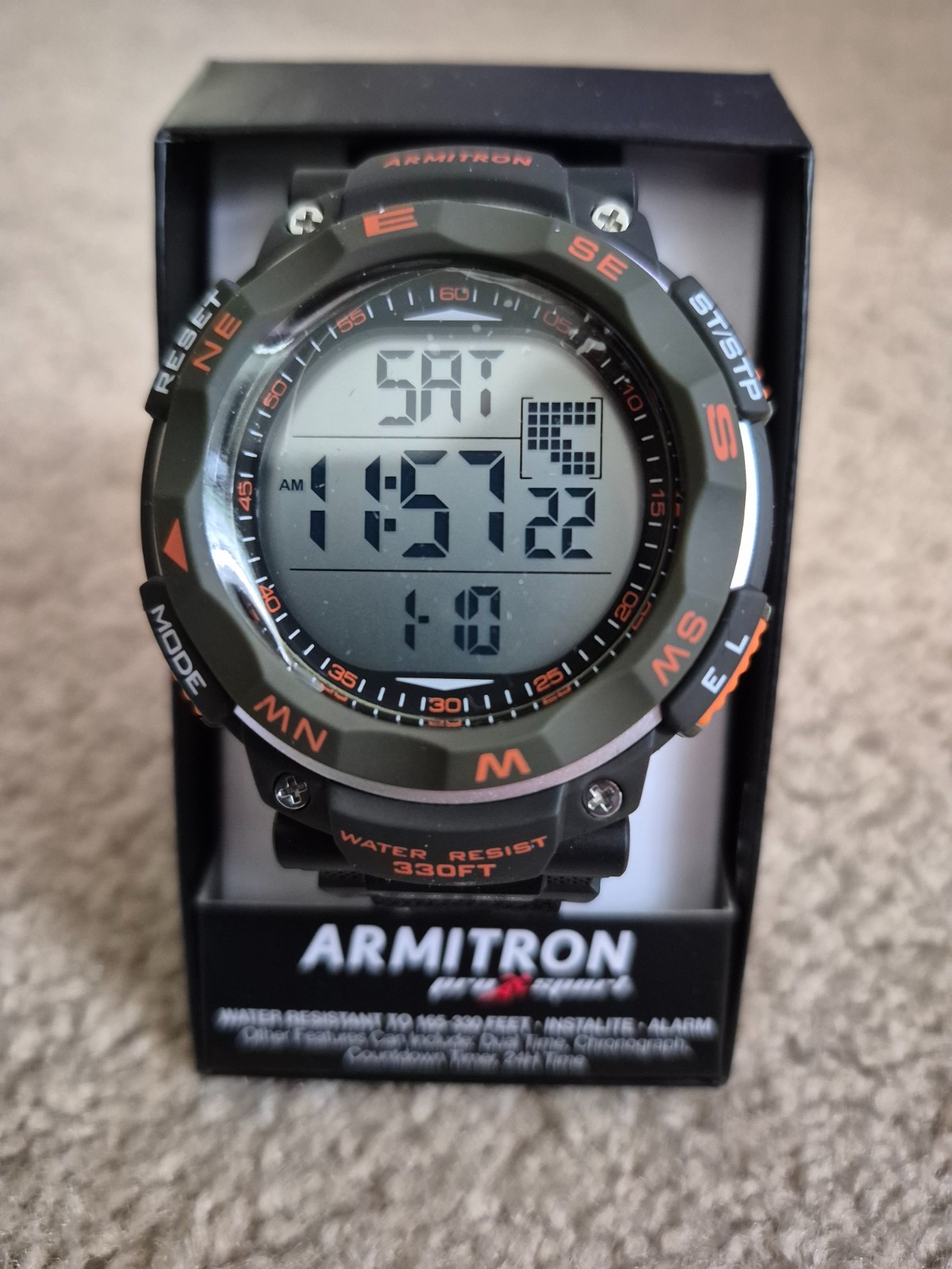 Armiltron Chrono Pro 51mm watch