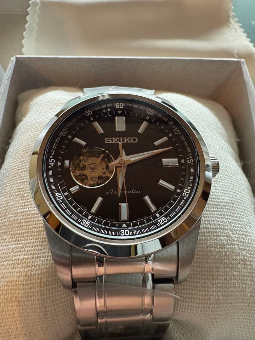 SEIKO SELECTION SCVE053 open heart black