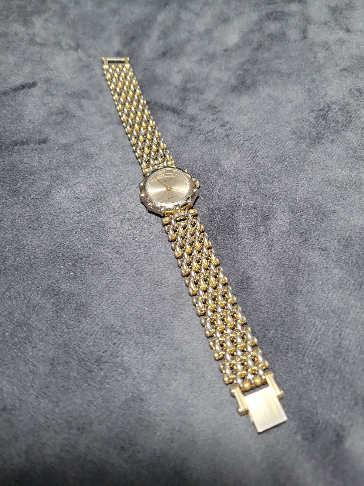 Joan Rivers Classics Women’s Quartz Dress Watch Gold Silver Two-Tone Bracelet