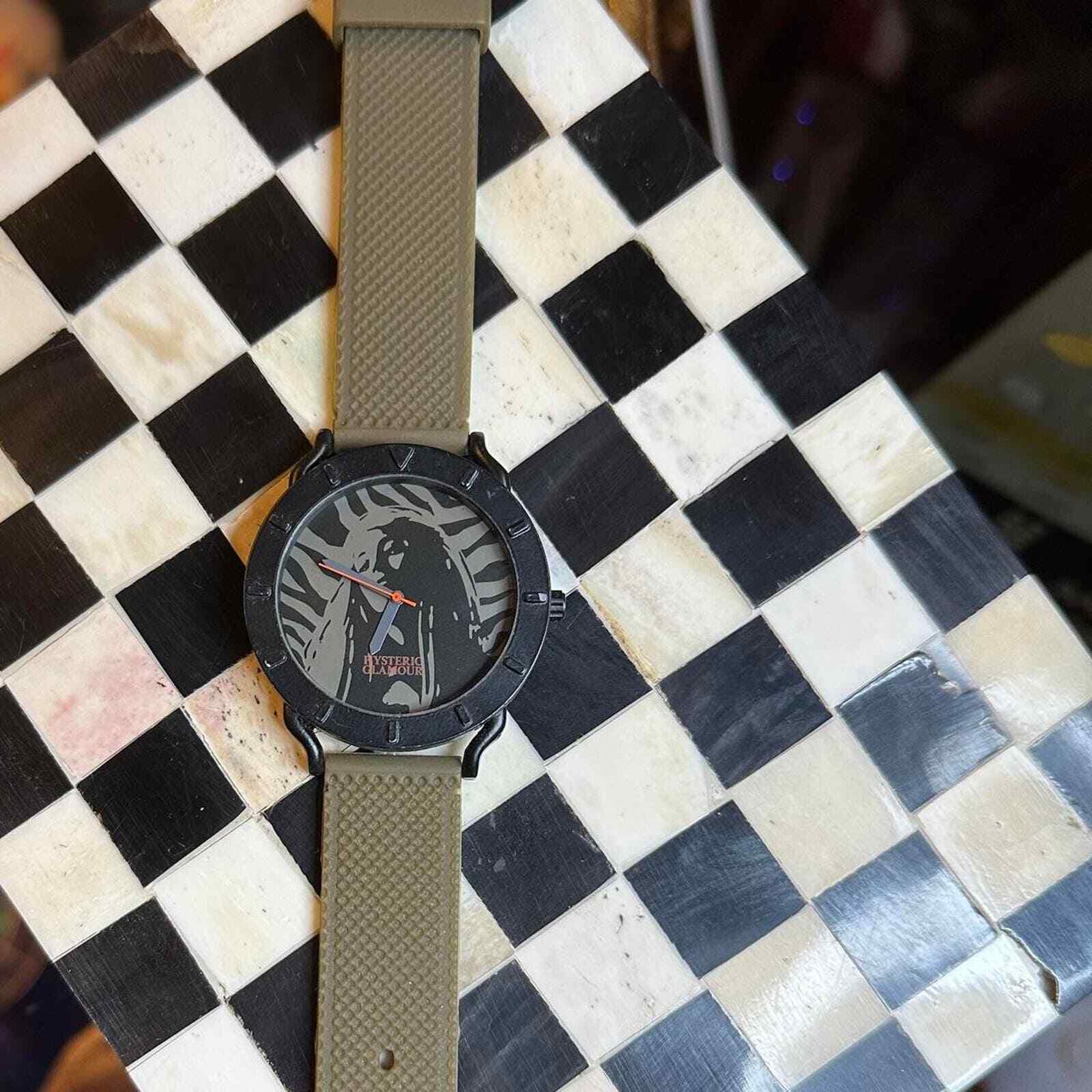 Hysteric glamour Olive/Army green/Khaki watch