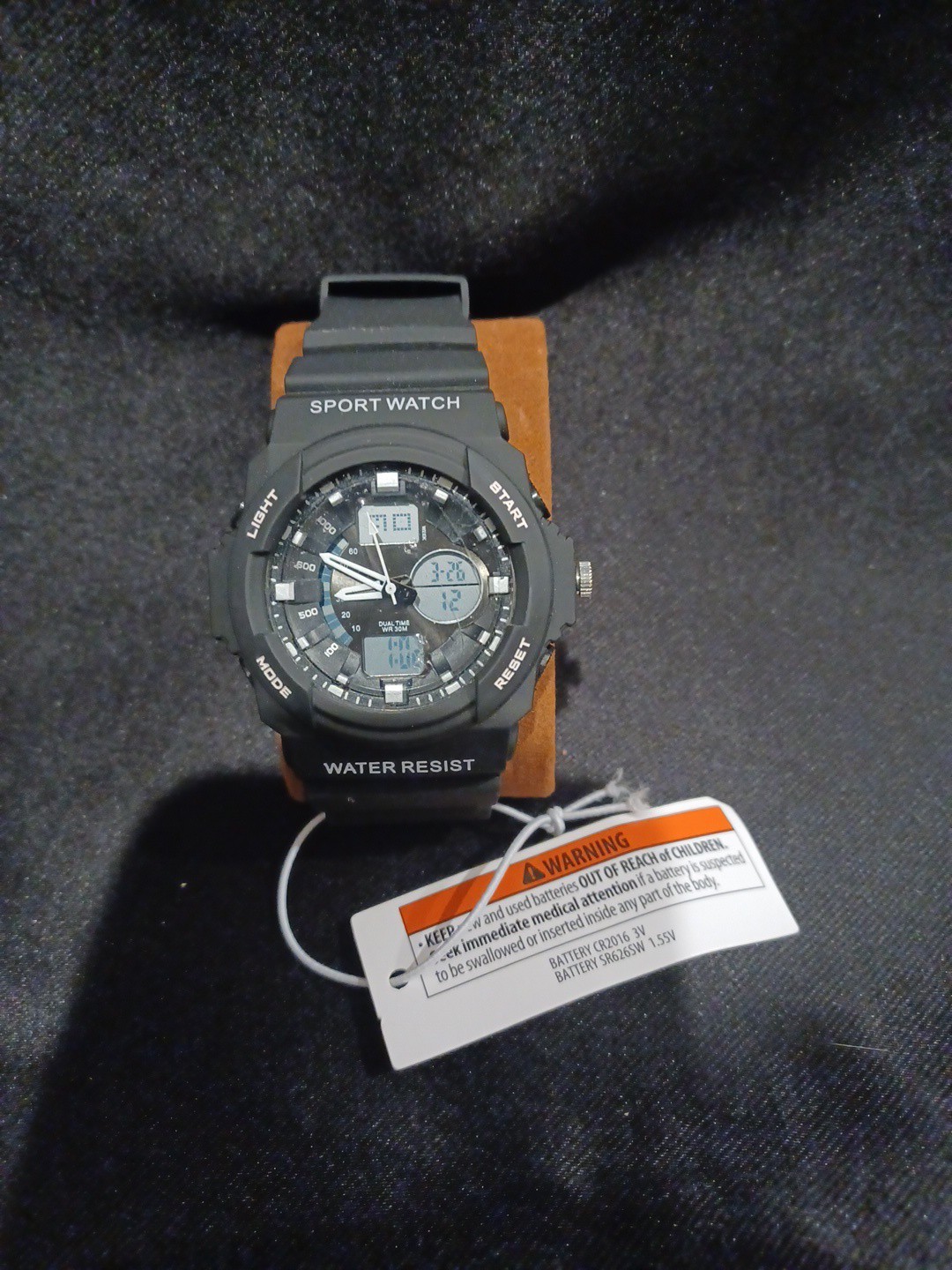 George Men’s Rubber Black Watch