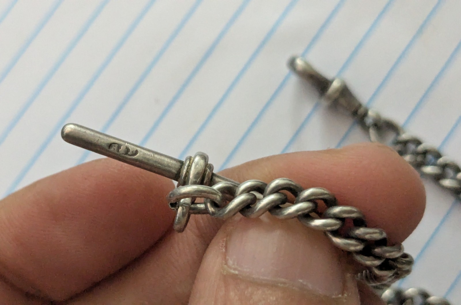 Sterling Silver Watch Chain
