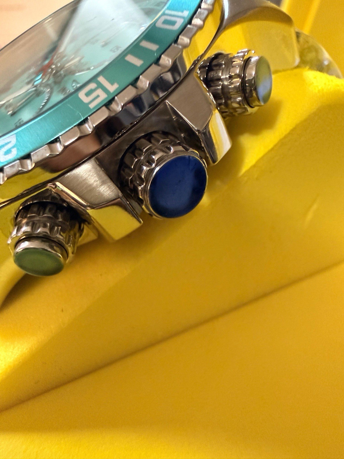 Invicta Specialty 69820 Classic Bold Blue Dial Steel Chronograph 48mm Watch