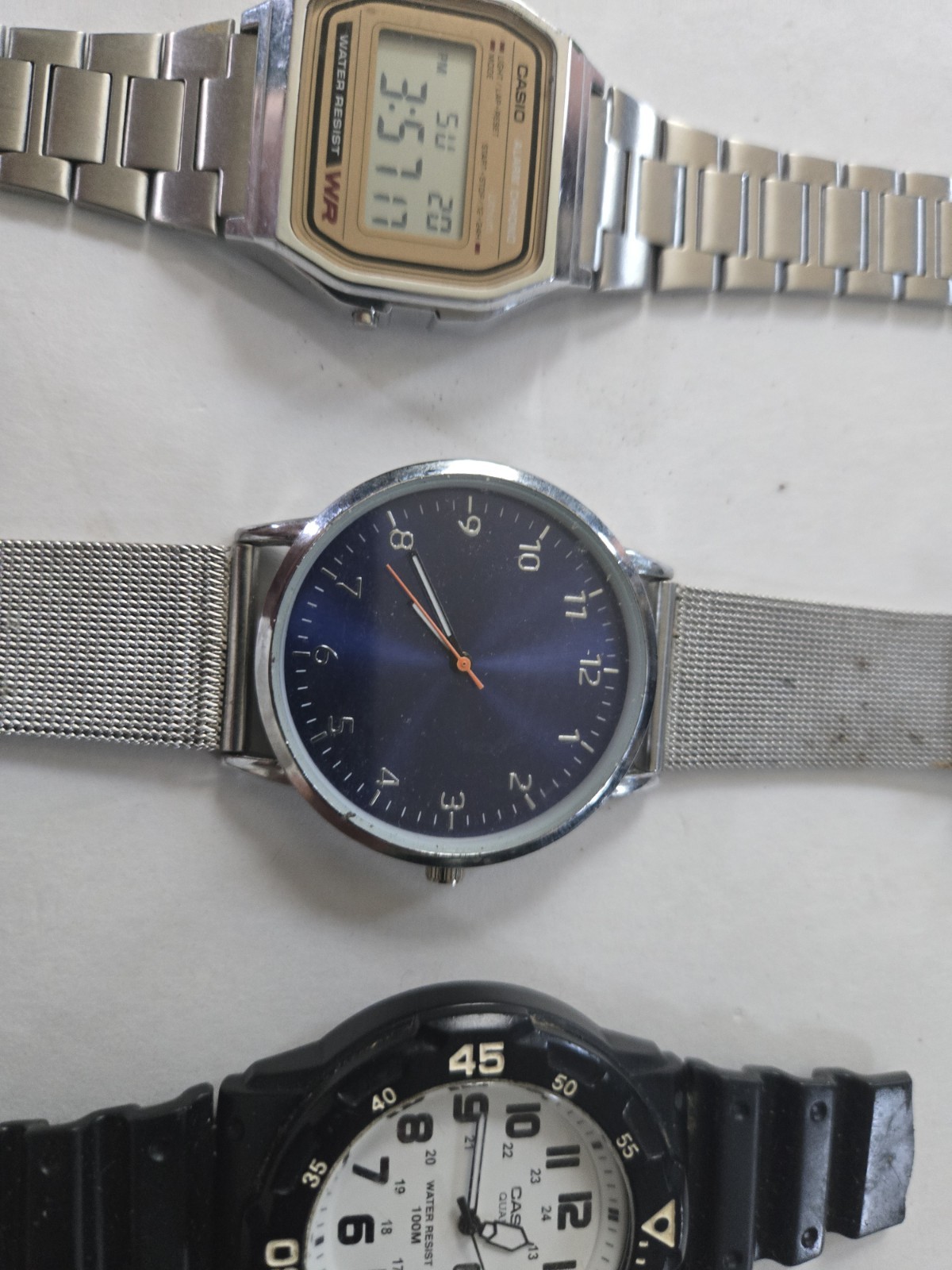 Random Watches,casio And Others. As Is! Watch Lot