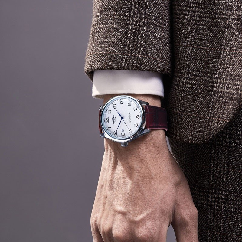 Luxury Mens Automatic Mechanical Watch AUTO Date Sport Easy Read Watches for Men