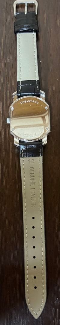 Tiffany & Co. Quartz Watch Mark Coupe Small Seconds Silver Dial Accessary Auth