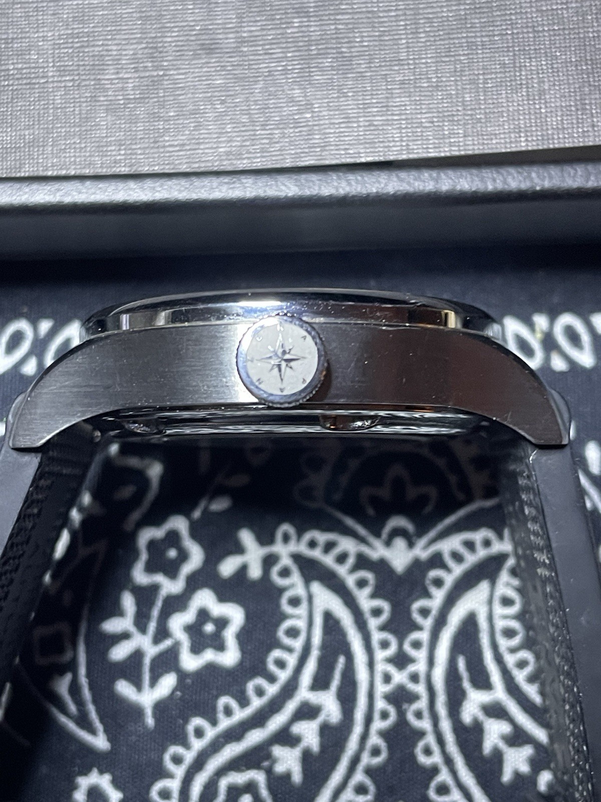 Panzera Flieger 45g Men’s Stainless Steel Pilot’s Watch