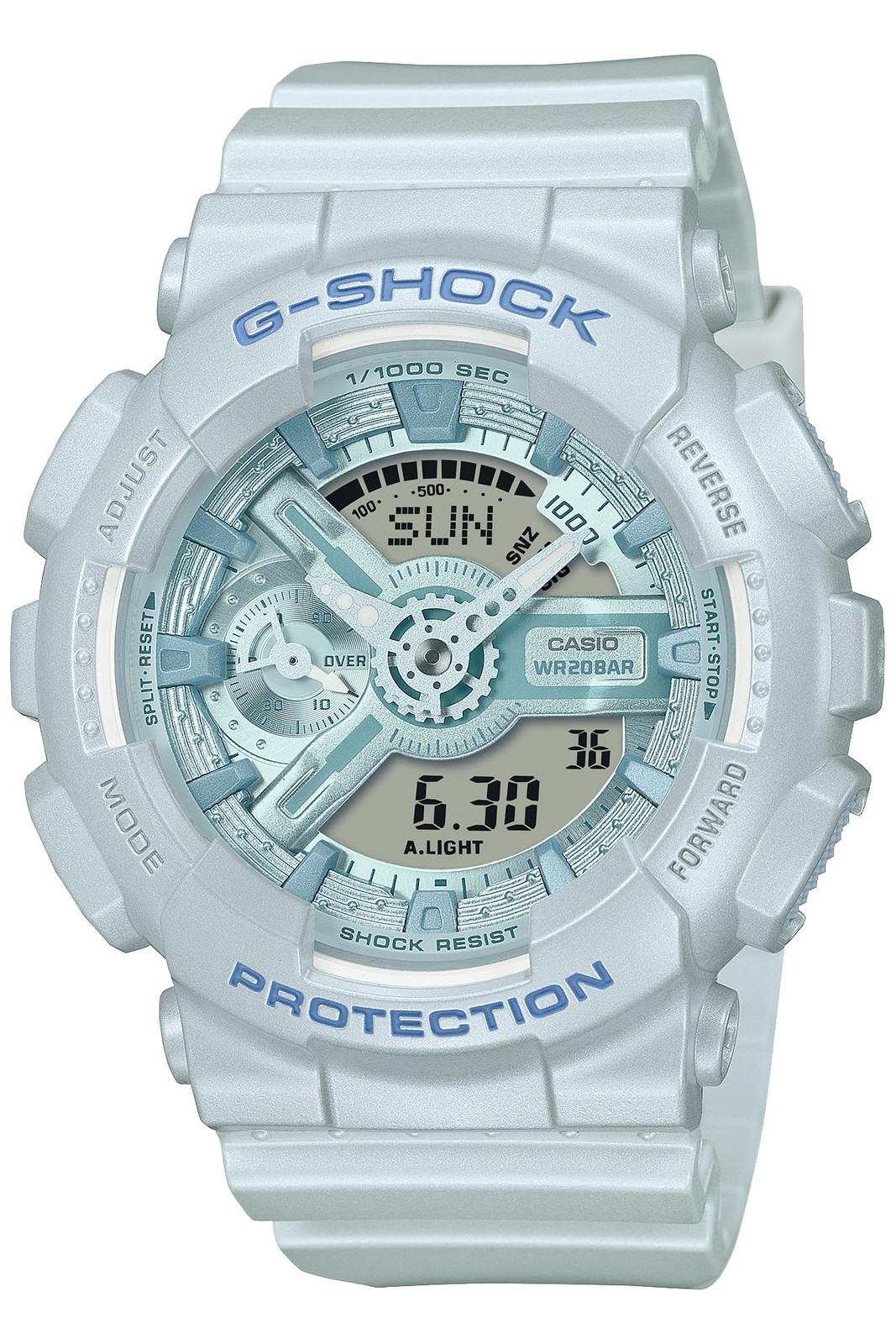 Casio G-Shock GMA-S110ST-2AJF Silky Tone Polarized Pearl Blue Watch New