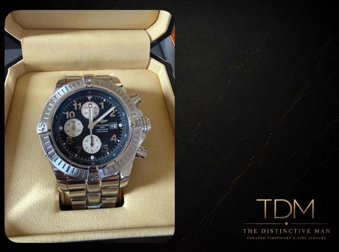 Breitling Super Avenger A13370 Chronometer – Box, Papers, 2025 Factory Service