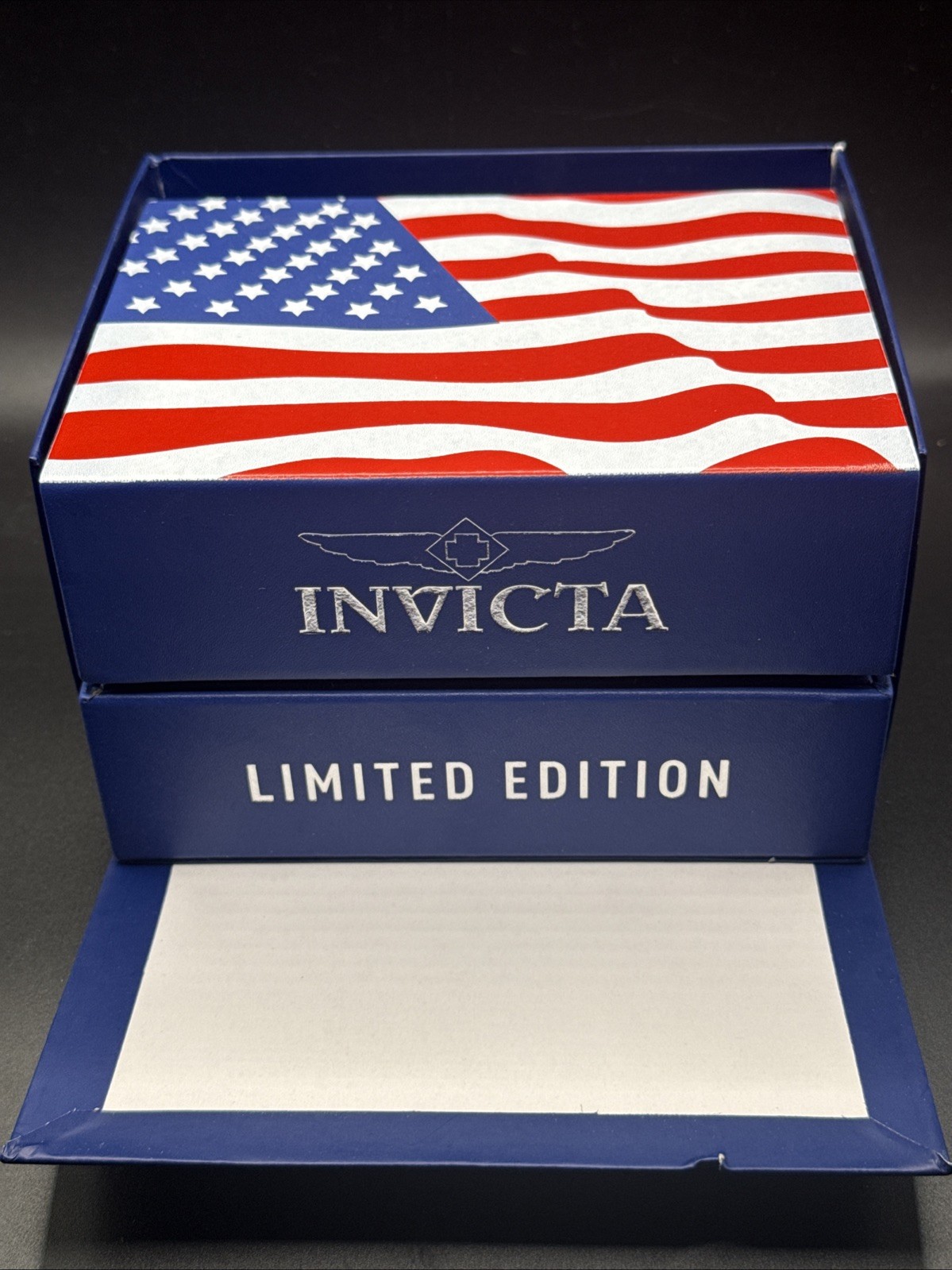Invicta Pro Diver Auto Men’s 27964 American Flag Dial Limited Watch 537/1776