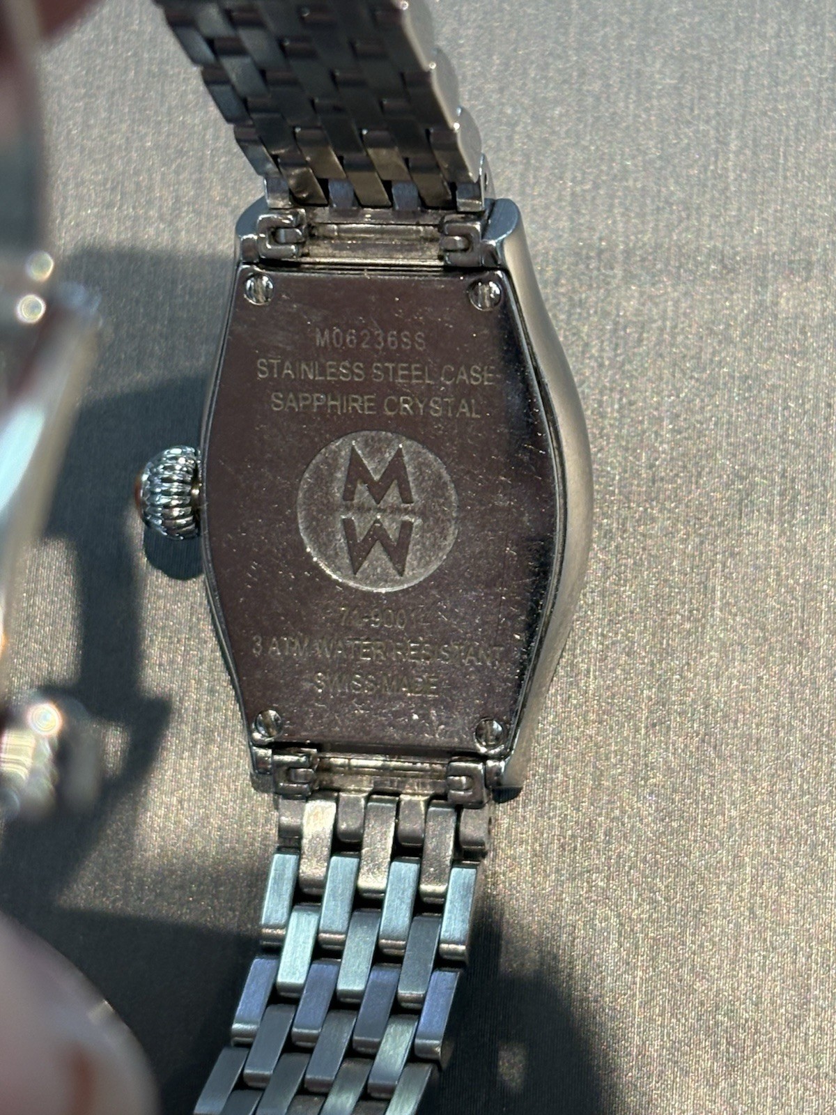 Authentic Michele Deco Madison Diamond Women’s Watch – Model M062365SS