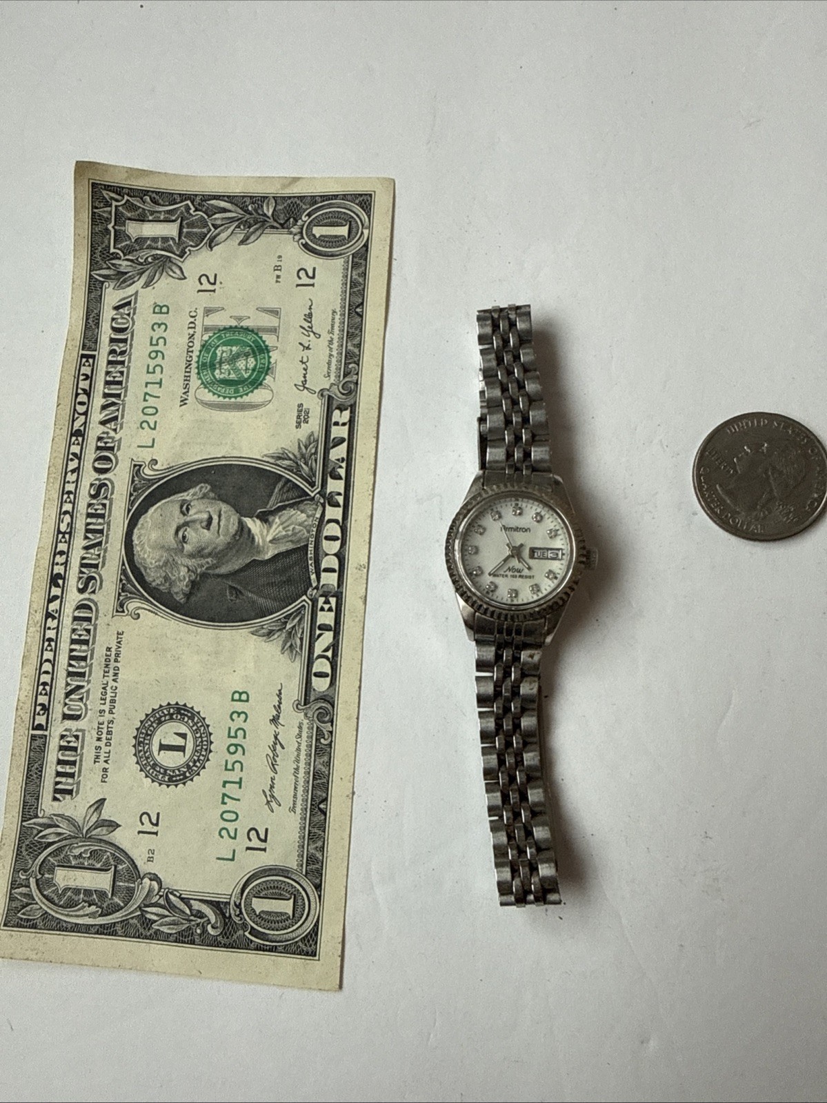 Ladies Armitron NOW Model Number 75/2475SV Watch