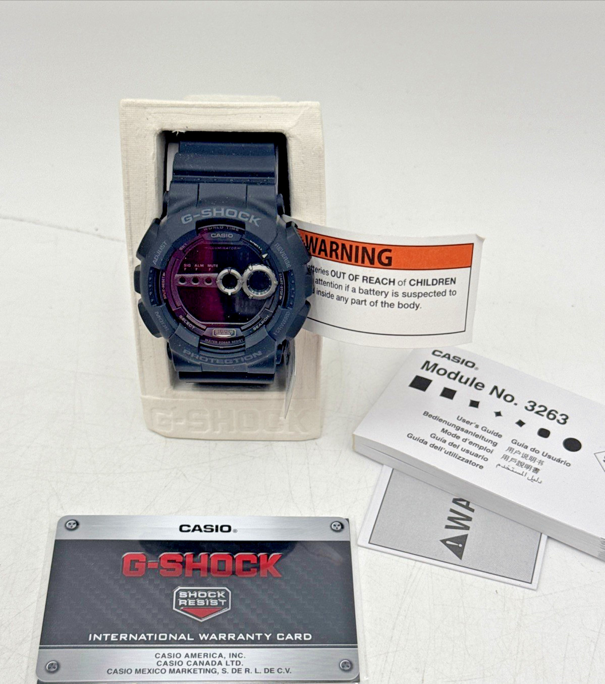 Casio GD-100-1B Wrist Watch for Men 3263