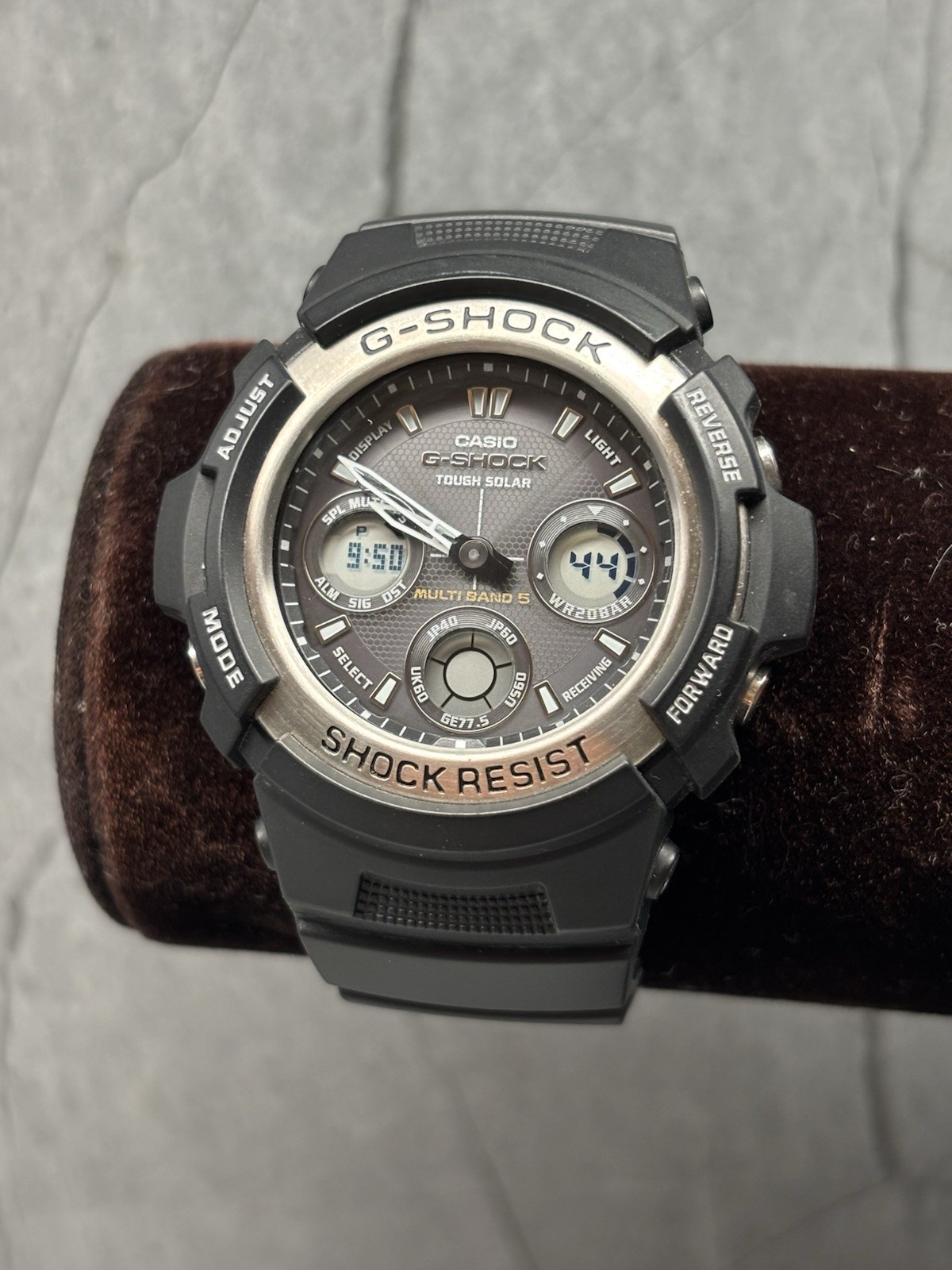 CASIO G-Shock 4765 AWG-100 Tough Solar Multi Band 5 Men’s Analog Digital Watch