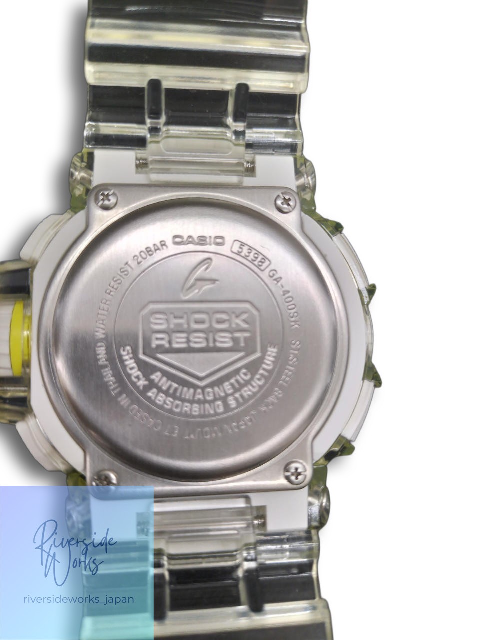 CASIO G-SHOCK GA-400SK Transparent Watch