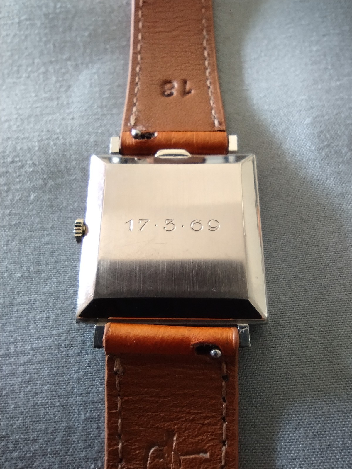 Vacheron & Constantin Square Ref. 7297 18K White Gold Watch