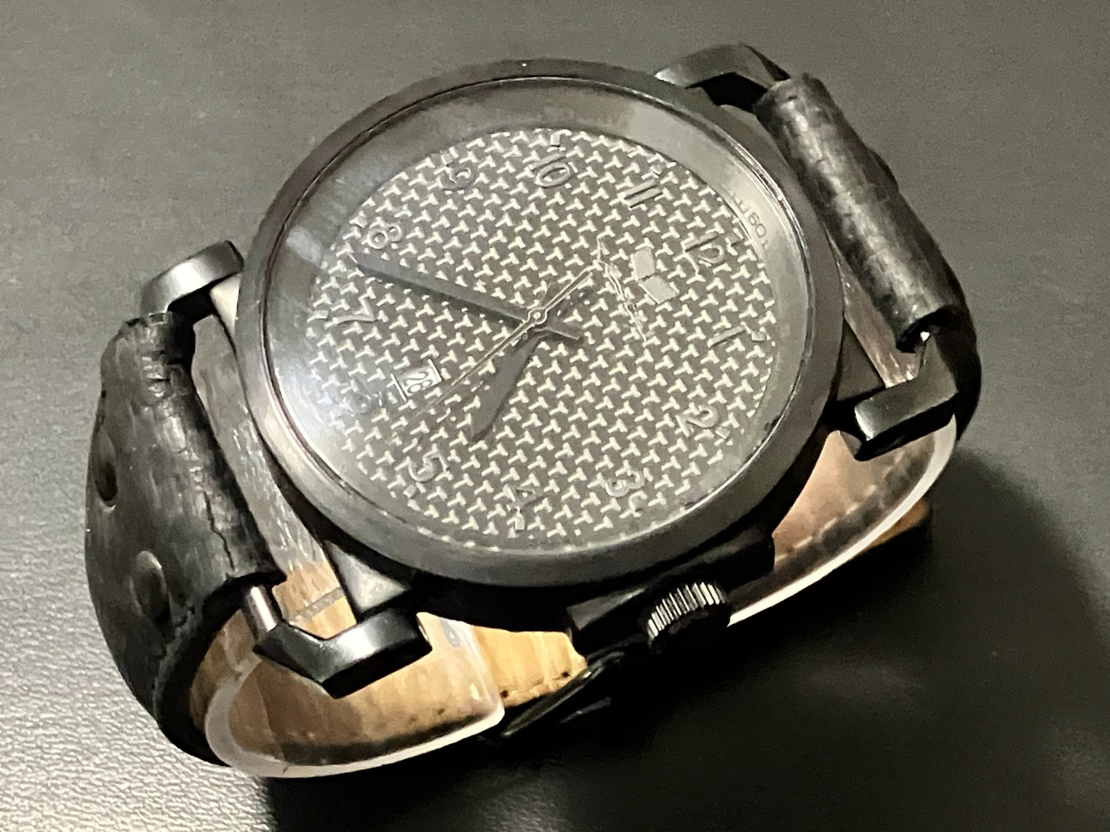 Vestal Model Observer Model V.8 Solid Stainless Steel Watch All Black