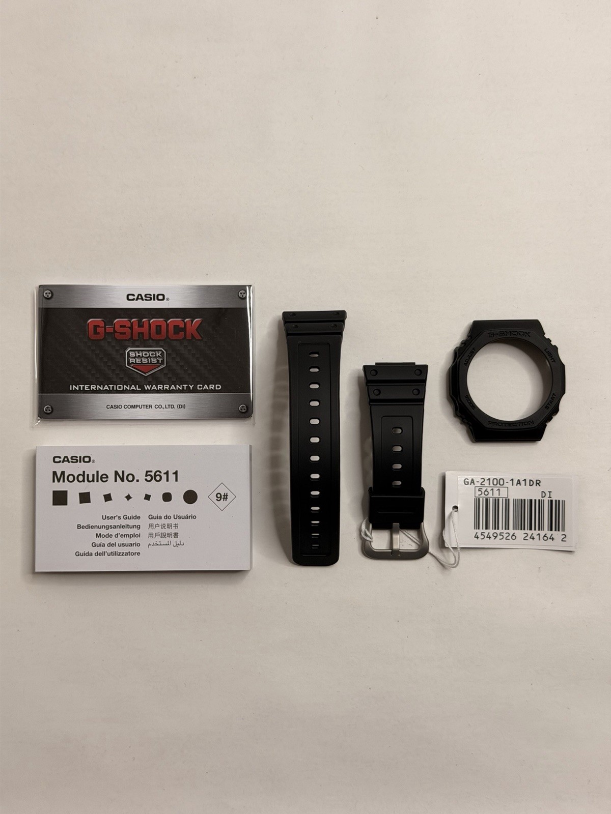 CASIOAK G-SHOCK CLASSIC WATCH GA-2100-1A1DR