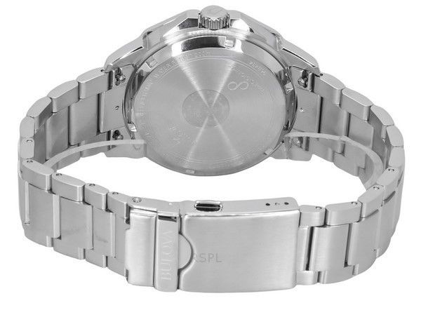 Bulova Marine Star Precisionist Black Dial Quartz 200M 96B434 Men’s Watch