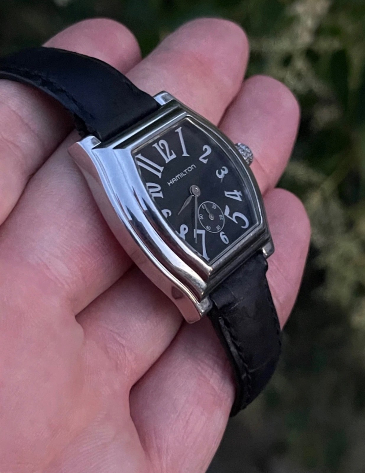 Hamilton Dodson 051120 Black Dial Small Second 32mm Quartz Unisex Watch