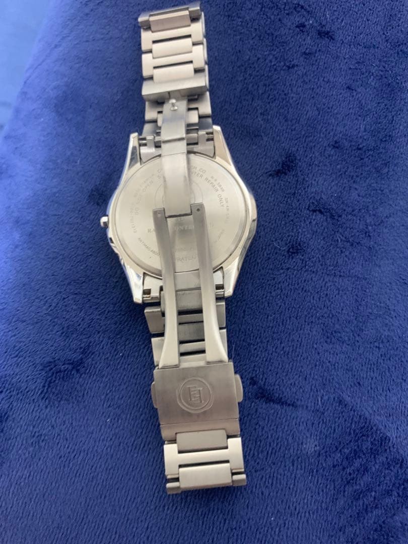 Citizen Exceed AT6030-60A Radio Solar Day Date Watch