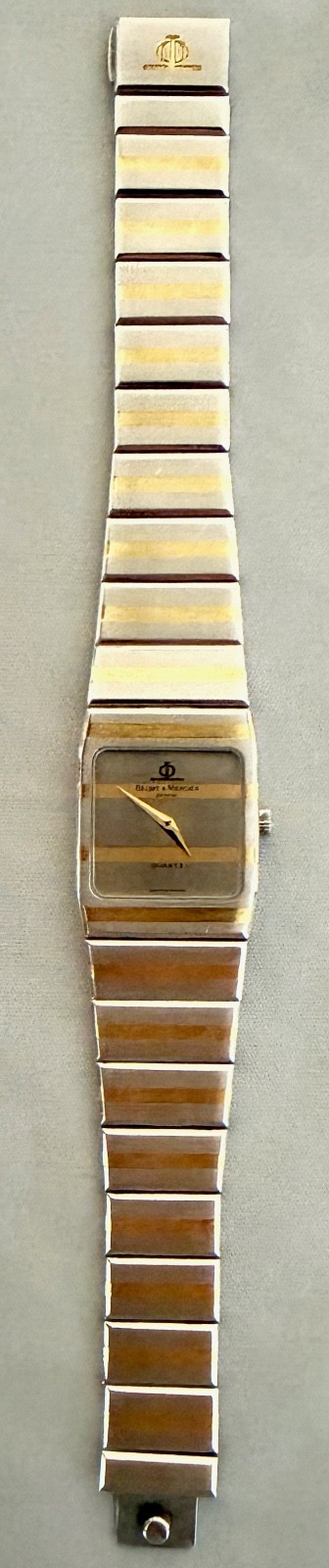 Baume & Mercier Monte Carlo Zebra Ref. 5820.038 Swiss Quartz Watch Running