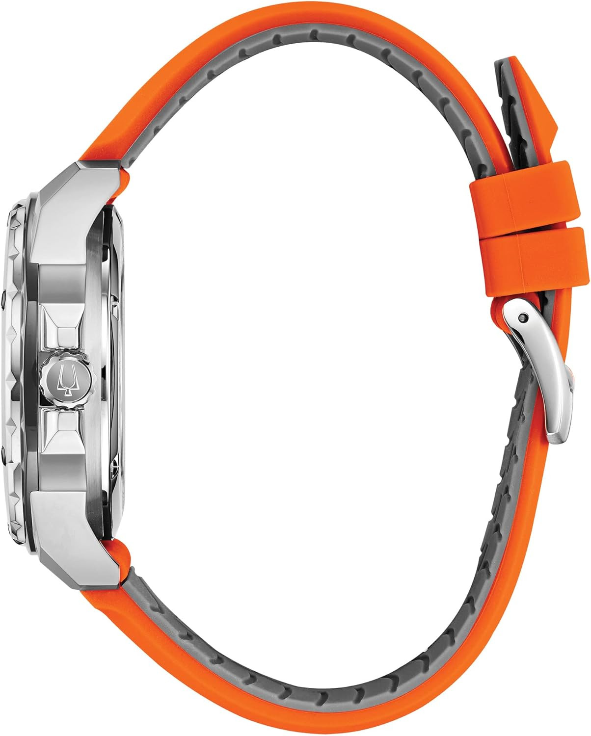 Men’s Marine Star Automatic Watch – Orange Silicone Strap 98A226