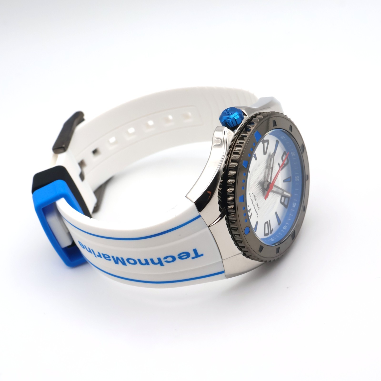 TechnoMarine TM-525013 (Ref 12735) Racing Legends 44mm Silver Case Quartz Sport
