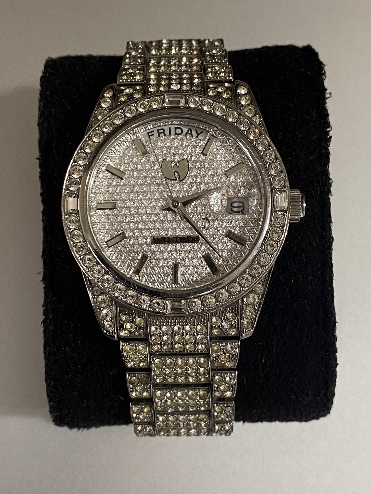 Wu-Tang Vintage Watch **Extremely RaRe** WU4500 Stainless Quartz 2003 Womens