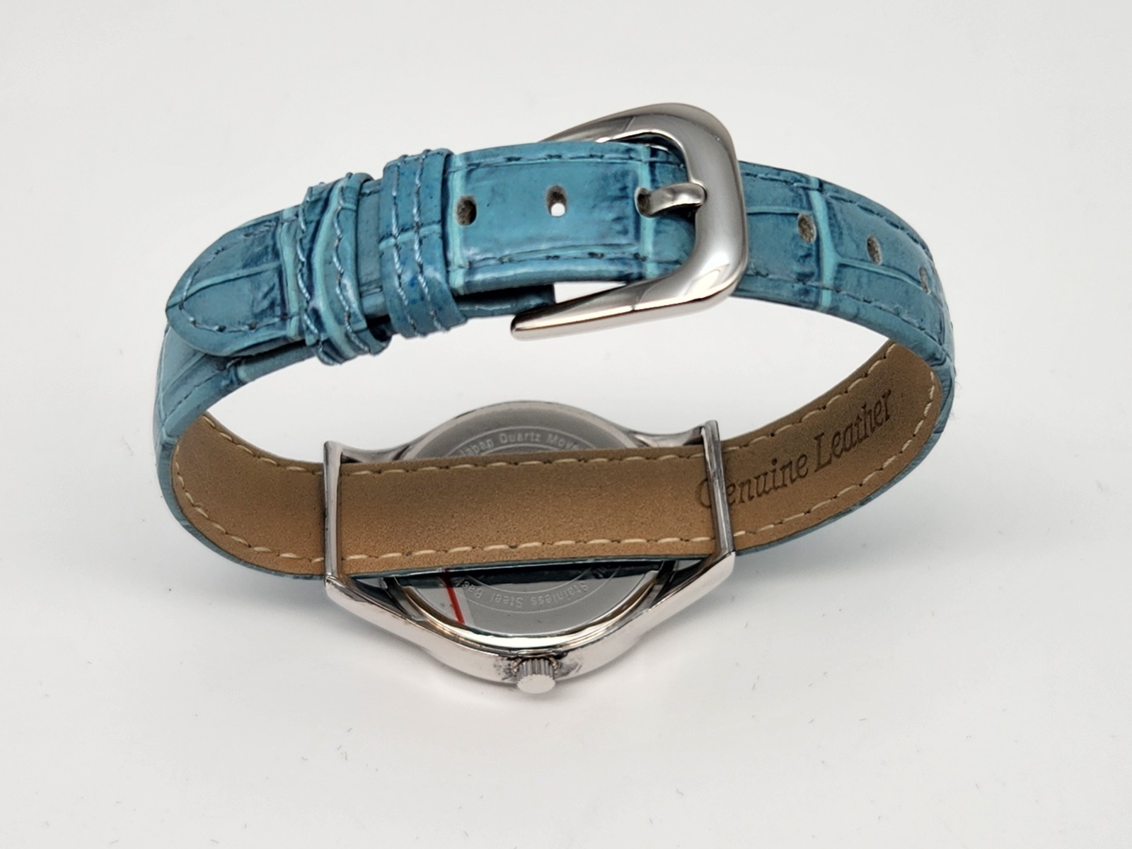 Ecclissi Sterling Silver 925 Changeable Band Watch in Case – New Battery