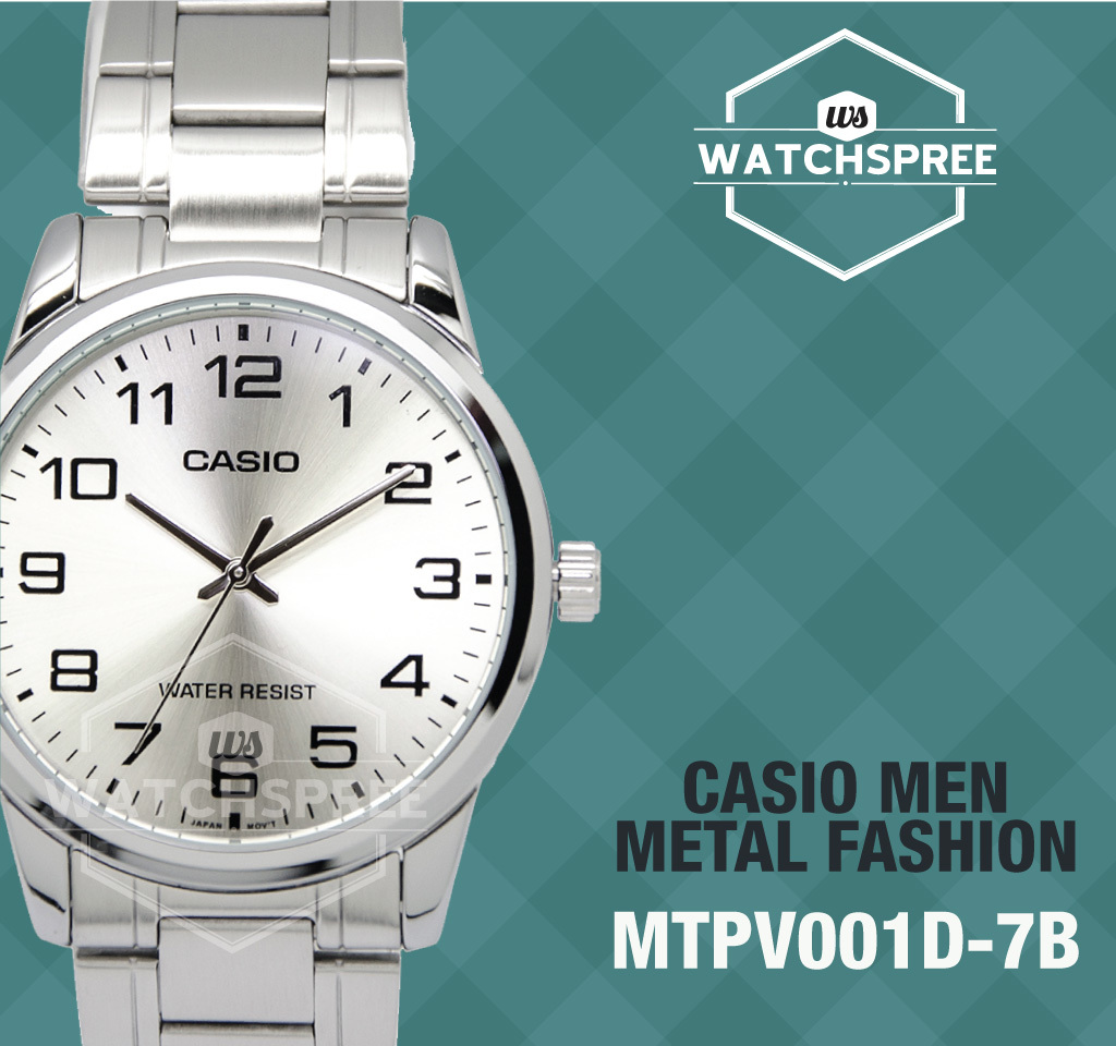Casio Men’s Standard Analog Watch MTPV001D-7B MTP-V001D-7B