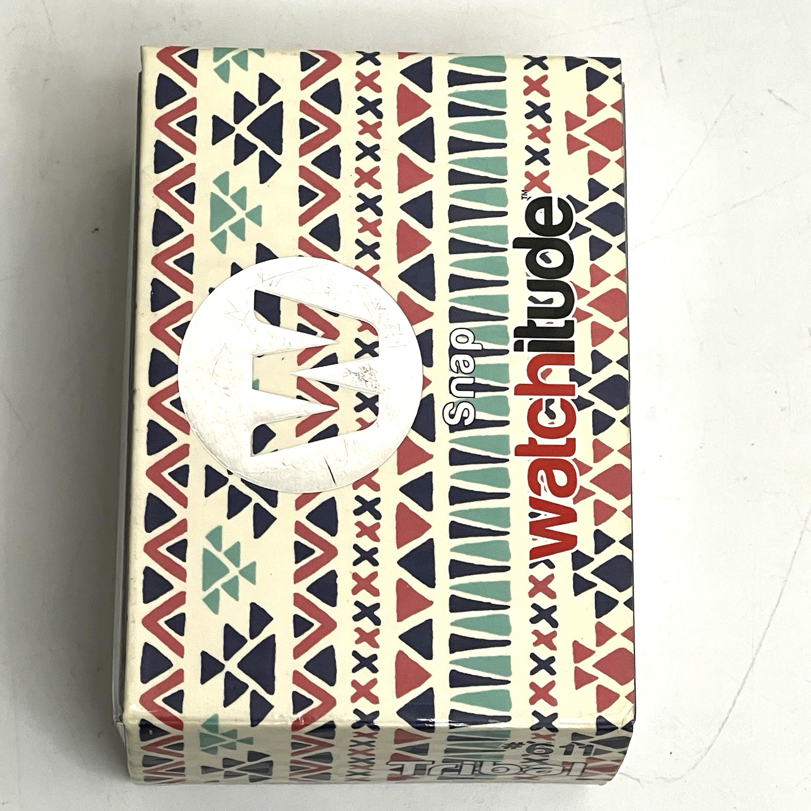Snap Watchitude Watch, 💯 Authentic #611 Tribal Limited Edition New.