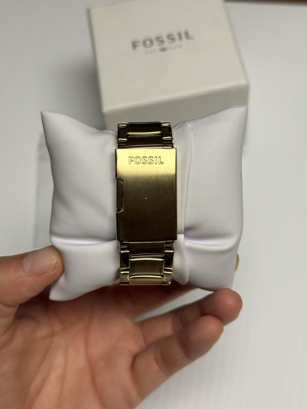 Fossil BQ1071 Gold Tone Multifunction Women’s Watch Day Date 24H