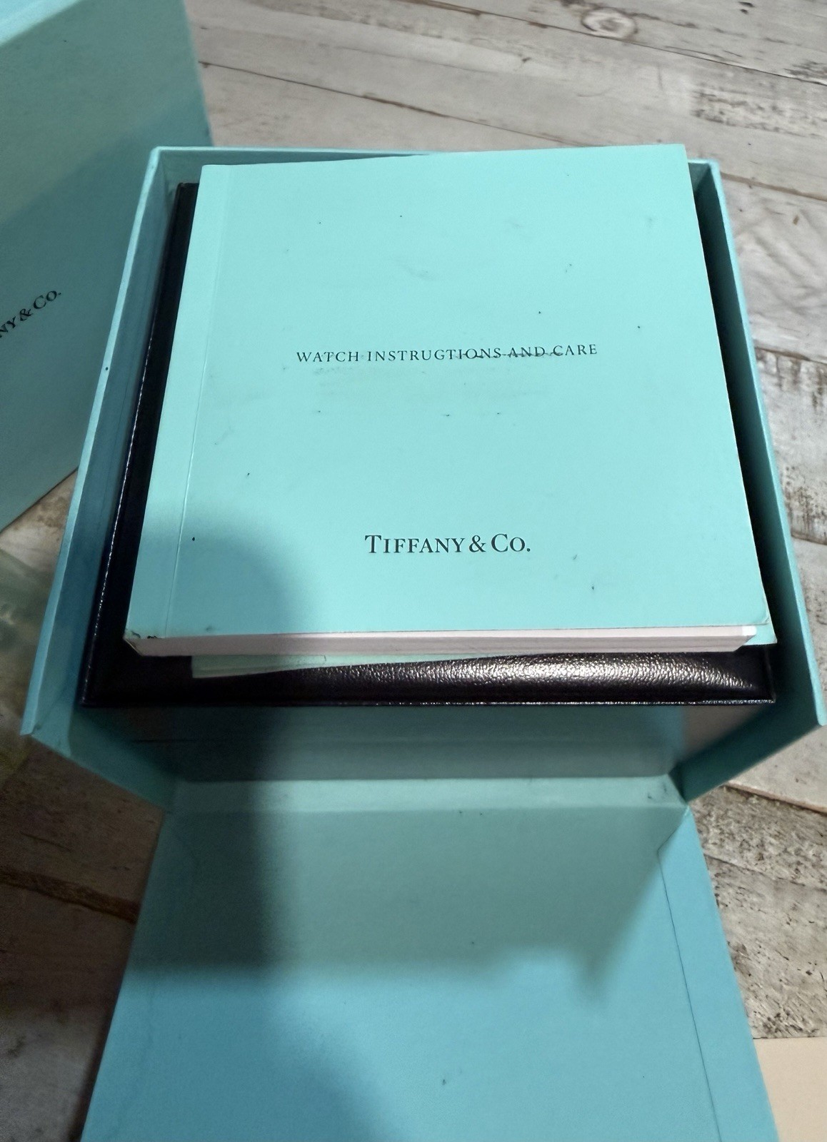 Tiffany & Co Atlas Mark Coupe Resonator Ladies Date Watch SS Guilloche Box Paprs