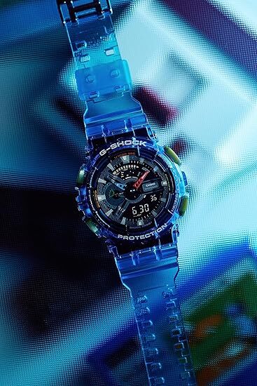 CASIO G-SHOCK GA-110JT-2AJF JOYTOPIA Digital Watch Blue Transparent 51.2mm